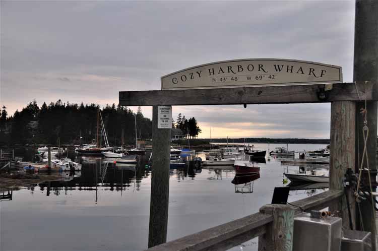 wharf sign